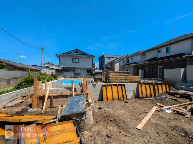 �Ȗ،��F�s�{�s������ �̐V�z��ˌ��Ă̌��n�O�ώʐ^