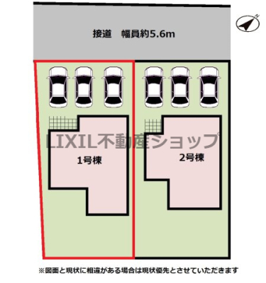 ���̑� �k�����H�ł��B���o���R�j�[�����H�ɖʂ��Ă��Ȃ����߁A�ʍs�l�̐l�ڂ��C�ɂȂ�ɂ����A������������Ԃ�����₷���Ȃ�܂��B