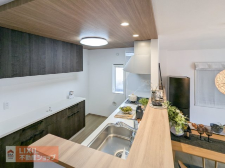  �y�J�E���^�[�L�b�`���z���n�����ʐ^�B�J�E���^�[�L�b�`���B