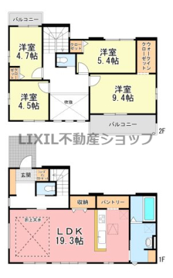  �y2����/�Ԏ�}�z �L�X�Ƃ���19.3����LDK�ł�Ƃ肠�鐶����Ԃ��m�ہI �E�H�[�N�C���N���[�[�b�g��p���g���[������A���[���L�x�ł���