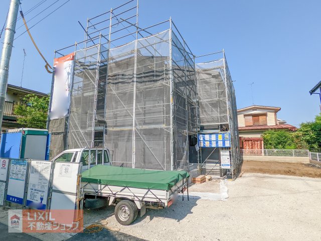 �Ȗ،��F�s�{�s����c��1���ڂ̐V�z��ˌ��Ă̌��n�O�ώʐ^