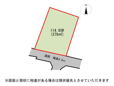 �Ȗ،����R�s�厚���{ 1579-1�̓y�n�̊Ԏ��}